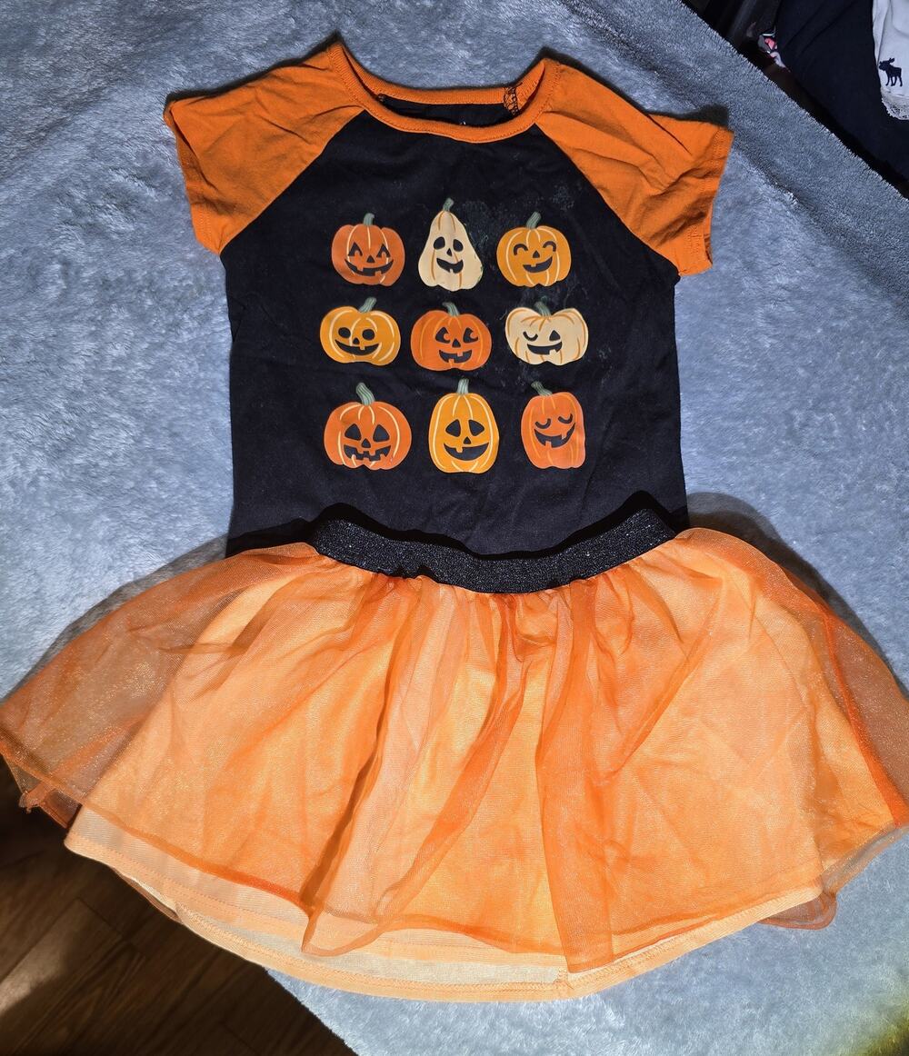 Girls Halloween Outfit, Size 3T